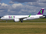 Sky Airline Airbus A320-251N (D-AUAU) at  Hamburg - Finkenwerder, Germany