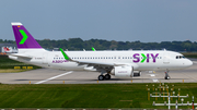 Sky Airline Airbus A320-251N (D-AUAU) at  Hamburg - Finkenwerder, Germany