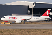 Swiss International Airlines Airbus A320-271N (D-AUAU) at  Hamburg - Finkenwerder, Germany