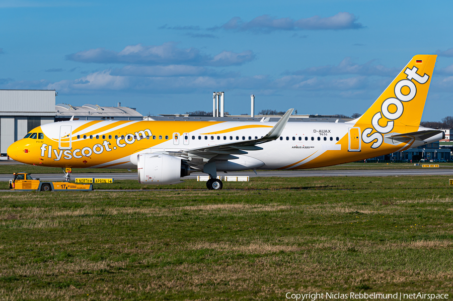 Scoot Airbus A320-271N (D-AUAX) | Photo 380605