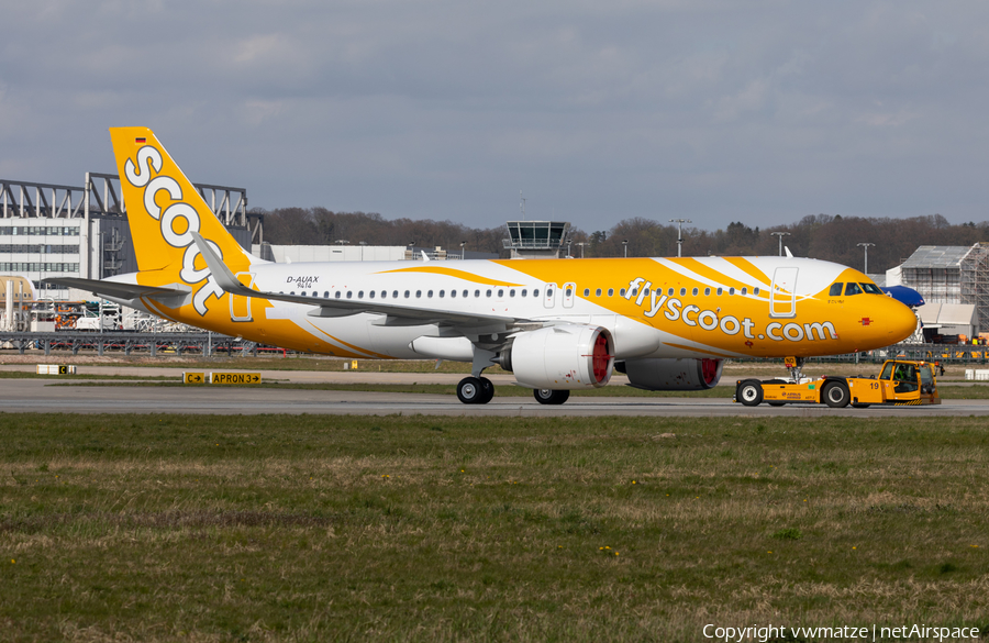 Scoot Airbus A320-271N (D-AUAX) | Photo 380734