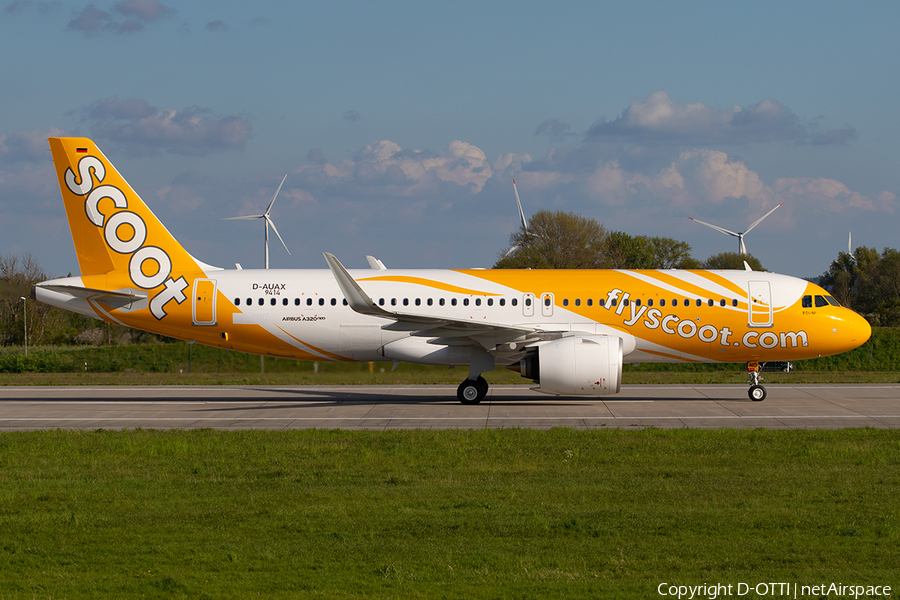 Scoot Airbus A320-271N (D-AUAX) | Photo 383983