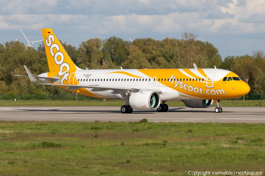 Scoot Airbus A320-271N (D-AUAX) | Photo 383985