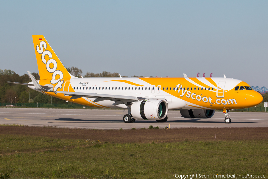 Scoot Airbus A320-271N (D-AUAX) | Photo 384306