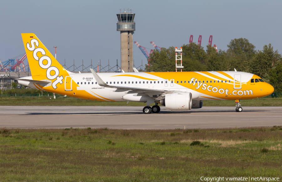 Scoot Airbus A320-271N (D-AUAX) | Photo 385451