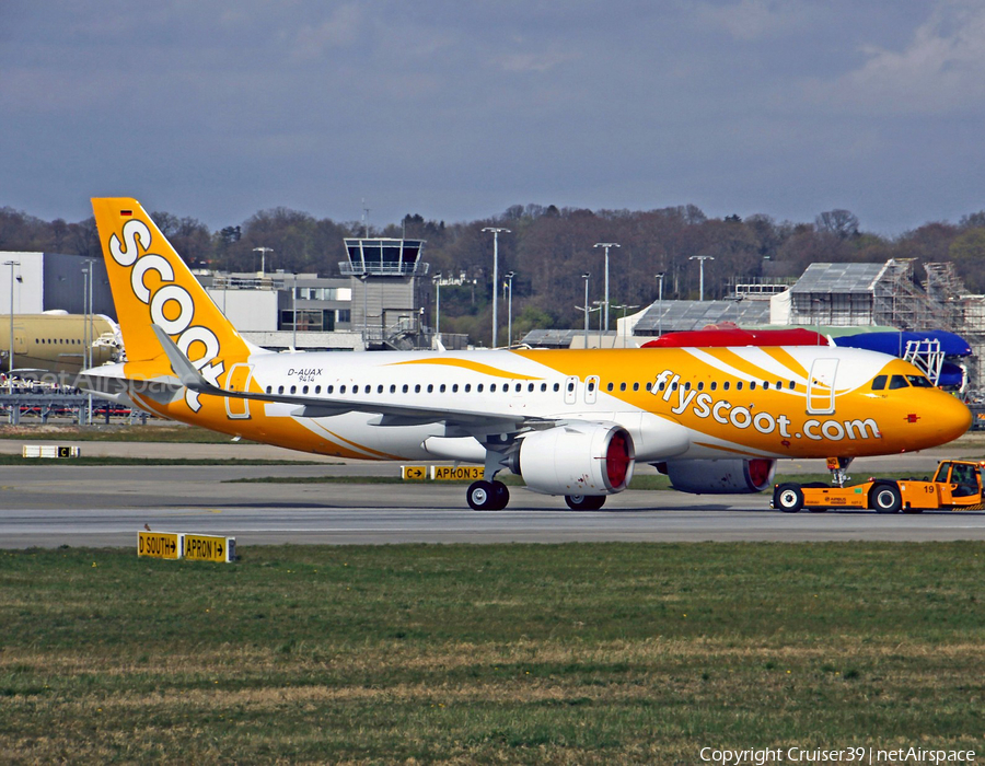 Scoot Airbus A320-271N (D-AUAX) | Photo 393116