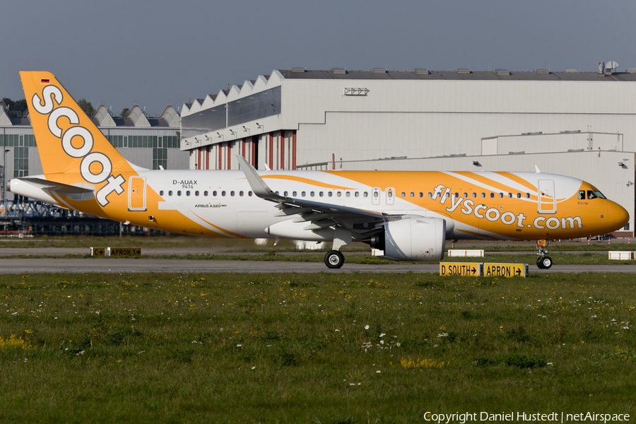 Scoot Airbus A320-271N (D-AUAX) | Photo 409907