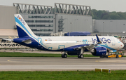 IndiGo Airbus A320-271N (D-AUBA) at  Hamburg - Finkenwerder, Germany