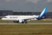 Kuwait Airways Airbus A320-251N (D-AUBA) at  Hamburg - Finkenwerder, Germany