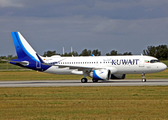 Kuwait Airways Airbus A320-251N (D-AUBA) at  Hamburg - Finkenwerder, Germany