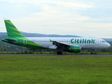 Citilink Garuda Indonesia Airbus A320-214 (PK-GLT) at  Banda Aceh - Sultan Iskandar Muda International, Indonesia