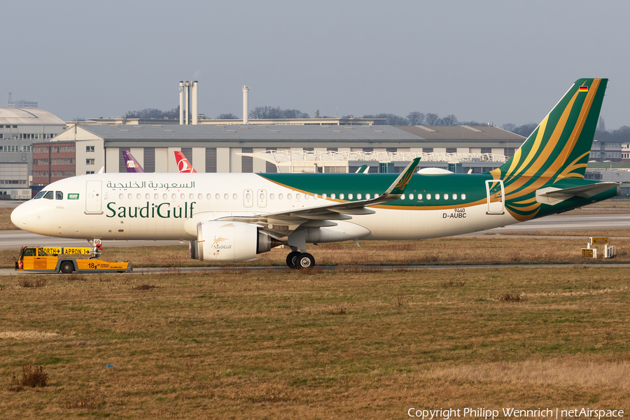 SaudiGulf Airlines Airbus A320-251N (D-AUBC) | Photo 438356