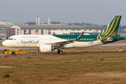 SaudiGulf Airlines Airbus A320-251N (D-AUBC) at  Hamburg - Finkenwerder, Germany