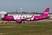 WOW Air Airbus A320-251N (D-AUBC) at  Hamburg - Finkenwerder, Germany