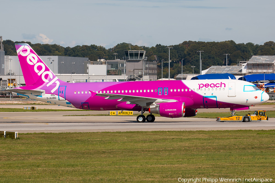 Peach Airbus A320-214 (D-AUBD) | Photo 281150