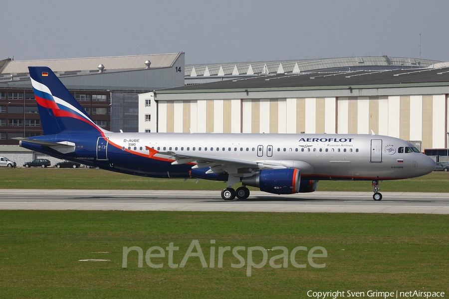 Aeroflot - Russian Airlines Airbus A320-214 (D-AUBE) | Photo 25353