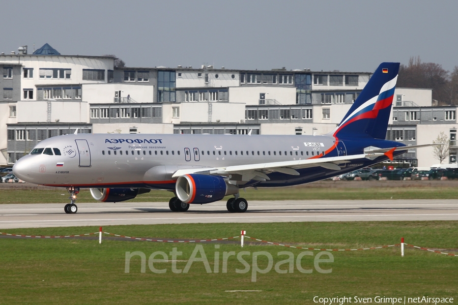 Aeroflot - Russian Airlines Airbus A320-214 (D-AUBE) | Photo 429433