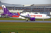 Hong Kong Express Airways Airbus A320-271N (D-AUBF) at  Hamburg - Finkenwerder, Germany