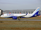 IndiGo Airbus A320-271N (D-AUBF) at  Hamburg - Finkenwerder, Germany