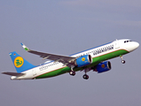 Uzbekistan Airways Airbus A320-251N (D-AUBH) at  Hamburg - Finkenwerder, Germany