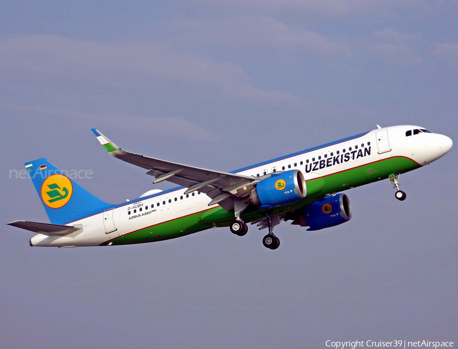 Uzbekistan Airways Airbus A320-251N (D-AUBH) | Photo 355784