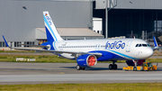 IndiGo Airbus A320-251N (D-AUBK) at  Hamburg - Finkenwerder, Germany