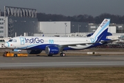 IndiGo Airbus A320-271N (D-AUBK) at  Hamburg - Finkenwerder, Germany