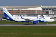 IndiGo Airbus A320-271N (D-AUBK) at  Hamburg - Finkenwerder, Germany