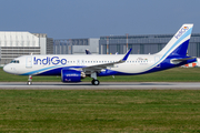 IndiGo Airbus A320-271N (D-AUBK) at  Hamburg - Finkenwerder, Germany