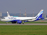 IndiGo Airbus A320-271N (D-AUBK) at  Hamburg - Finkenwerder, Germany