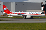 Sichuan Airlines Airbus A320-271N (D-AUBL) at  Hamburg - Finkenwerder, Germany