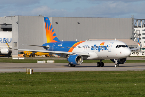 Allegiant Air Airbus A320-214 (D-AUBO) at  Hamburg - Finkenwerder, Germany