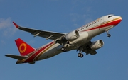 Chengdu Airlines Airbus A320-214 (D-AUBO) at  Hamburg - Fuhlsbuettel (Helmut Schmidt), Germany