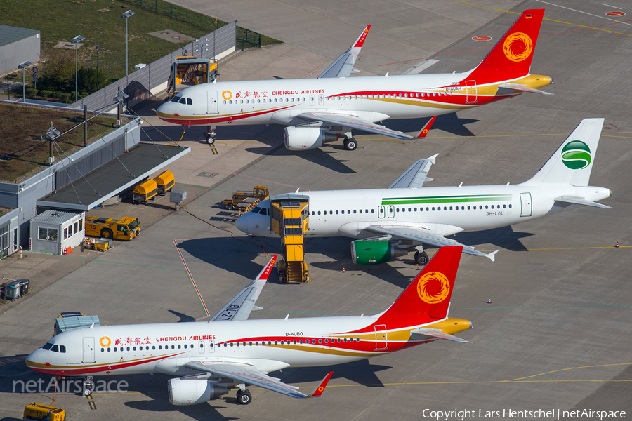 Chengdu Airlines Airbus A320-214 (D-AUBO) | Photo 348904