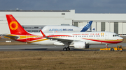 Chengdu Airlines Airbus A320-214 (D-AUBO) at  Hamburg - Finkenwerder, Germany