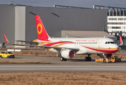 Chengdu Airlines Airbus A320-214 (D-AUBO) at  Hamburg - Finkenwerder, Germany