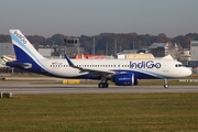 IndiGo Airbus A320-271N (D-AUBP) at  Hamburg - Finkenwerder, Germany