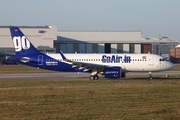 GoAir Airbus A320-271N (D-AUBQ) at  Hamburg - Finkenwerder, Germany