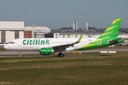 Citilink Garuda Indonesia Airbus A320-214 (D-AUBR) at  Hamburg - Finkenwerder, Germany