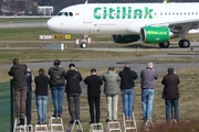Citilink Garuda Indonesia Airbus A320-214 (D-AUBR) at  Hamburg - Finkenwerder, Germany