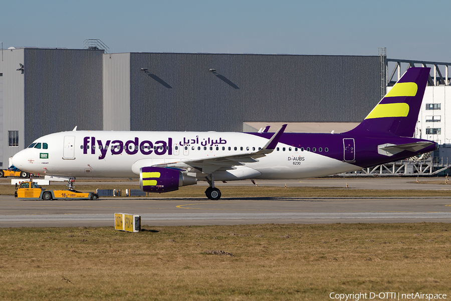 Flyadeal Airbus A320-214 (D-AUBS) | Photo 229214