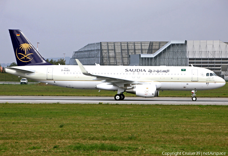 Saudi Arabian Airlines Airbus A320-214 (D-AUBS) | Photo 314466