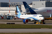 Interjet Airbus A320-251N (D-AUBT) at  Hamburg - Finkenwerder, Germany