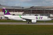 Sky Airline Airbus A320-251N (D-AUBT) at  Hamburg - Finkenwerder, Germany