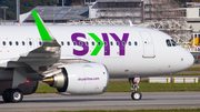 Sky Airline Airbus A320-251N (D-AUBT) at  Hamburg - Finkenwerder, Germany