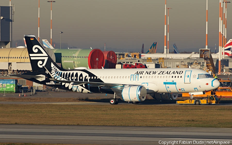 Air New Zealand Airbus A320-271N (D-AUBU) | Photo 294455
