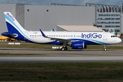 IndiGo Airbus A320-271N (D-AUBU) at  Hamburg - Finkenwerder, Germany