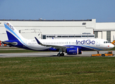 IndiGo Airbus A320-271N (D-AUBU) at  Hamburg - Finkenwerder, Germany