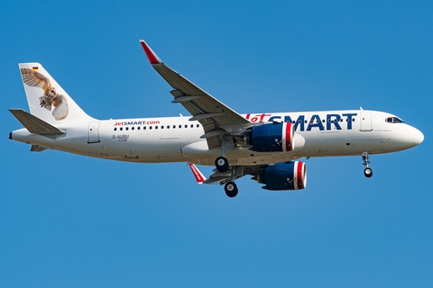 JetSMART Airbus A320-271N (D-AUBU) at  Hamburg - Fuhlsbuettel (Helmut Schmidt), Germany