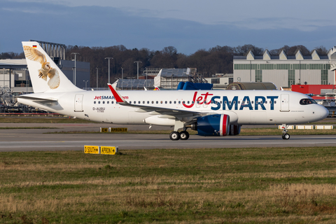 JetSMART Airbus A320-271N (D-AUBU) at  Hamburg - Finkenwerder, Germany